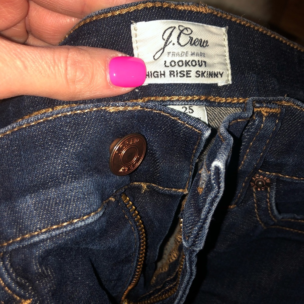 J Crew Lookout High Rise Skinny
